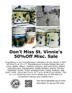 50% Off Miscellaneous 6-8-16